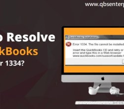 5 Easy Ways to Fix QuickBooks Error 1334