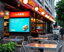Nento Restaurant Digital Signage