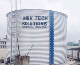 Zinc Aluminium Water Storage Tank Manufacturers | MKV Tech Solutions