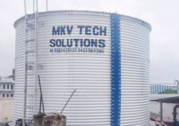 Zinc Aluminium Water Storage Tank Manufacturers | MKV Tech Solutions