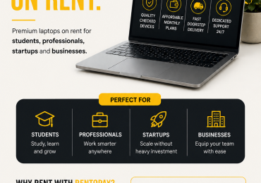Laptops for rent in Mumbai