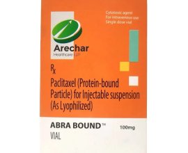 Treat non small lung cancer with Abra Bound 100mg Injection