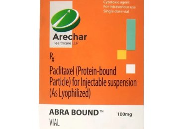 Treat non small lung cancer with Abra Bound 100mg Injection