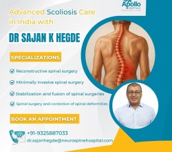 Dr Sajan Hegde Scoliosis Surgeon Apollo Chennai