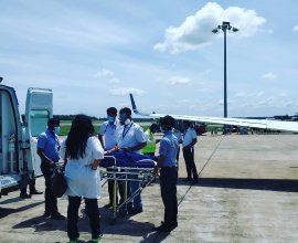 EMSOS Air Ambulance Service in India – Advancing Patient Care Through Medical Connectivity