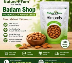 Badam Shop – Premium Quality Almonds Online | Naturefam
