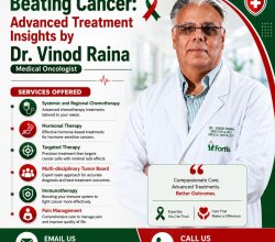 Dr Vinod Raina Fortis Gurgaon