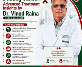 Dr Vinod Raina Fortis Gurgaon