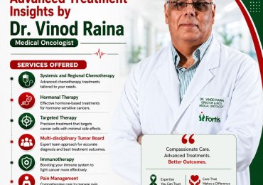 Dr Vinod Raina Fortis Gurgaon