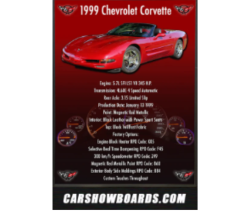 Custom Car Show Boards – Premium Vehicle Display Signs