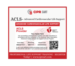AHA ACLS Certification & Renewal | Flexible Training