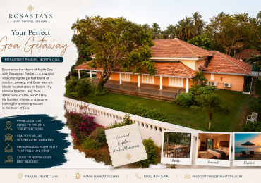 Villas in South Goa for a Peaceful Getaway