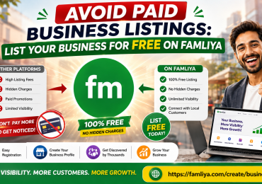 Free Business Listing on Famliya – List Your Business Online