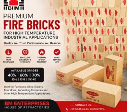 Buy High-Quality Fire Bricks in Delhi NCR – BM Enterprises