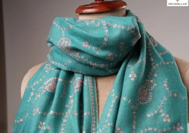 Handwoven Cashmere Wrap Scarf by Shahkaar