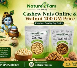 Cashew Nuts Online & Walnut 200 GM Price | Naturefam