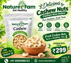 Delicious Cashew Nuts & Cashew Nuts Online | Naturefam