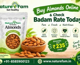 Buy Almonds Online & Check Badam Rate Today | Naturefam