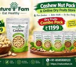 Cashew Nut Pack & Online Dry Fruits Store | Naturefam