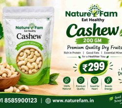 200 GM Cashew Price & Order Dry Fruits Online | Naturefam