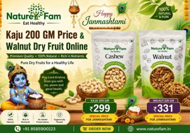 Kaju 200 GM Price & Walnut Dry Fruit Online | Naturefam