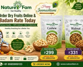 Order Dry Fruits Online & Badam Rate Today | Naturefam