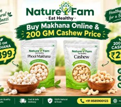 Buy Makhana Online & 200 GM Cashew Price | Naturefam
