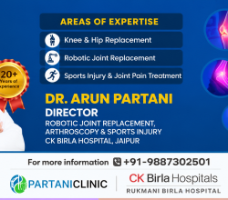 Dr. Arun Partani – Total Knee Replacement Surgeon in Jaipur