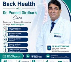 Dr. Puneet Girdhar Top Spine Surgeon India