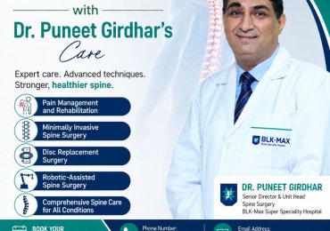 Dr. Puneet Girdhar Top Spine Surgeon India