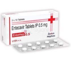 Treat chronic Hepatitis B virus infection with Entehep 0.5 Tablet