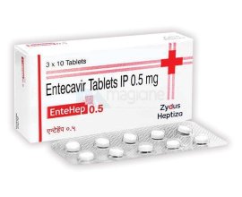 Treat chronic Hepatitis B virus infection with Entehep 0.5 Tablet