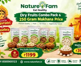 Dry Fruits Combo Pack & 250 Gram Makhana Price | Naturefam