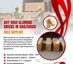 For Furnace 1400°C Fire Bricks Suppliers in Ghaziabad