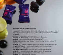 Innovative best hair, skin and nail gummies for complete wellness