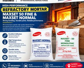 Refractory Mortar Maxset 50 Fine & Maxset Normal Supplier