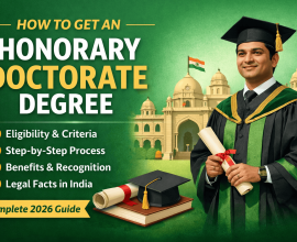 How to Get an Honorary Doctorate Degree in India