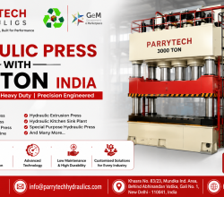 Hydraulic Press with 3000 Ton India | Parrytech hydraulics