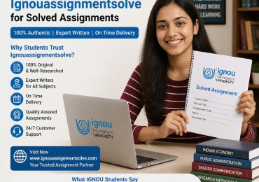 Get the most accurate IGNOU Solved Assignment