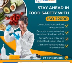 B2BCERT – ISO 22000 Certification in Saudi Arabia