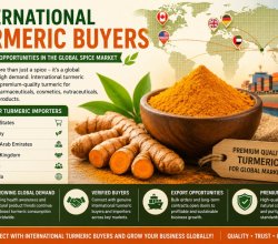 International Turmeric Buyers | Connect with Global Importers through Tradologie