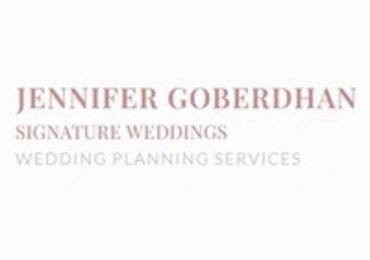 Jennifer Goberdhan Signature Wedding