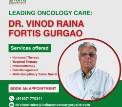 Dr Vinod Raina Best Oncologist in India