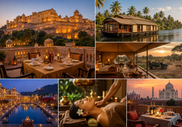 From Fortresses to Floatels: The Wildly Decadent Luxury Holidays Sweeping India