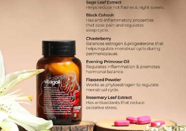 Innovative menopause supplements for women for better sleep quality