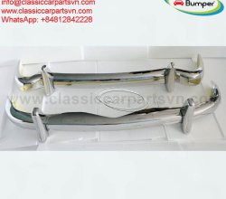 Mercedes Ponton 6-cylind W180 W128 Coupe Cabriolet bumpers (54-60)