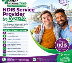 Top Leading NDIS Service Provider in Rozelle, 02 9051 1000 | Betterinhomecare