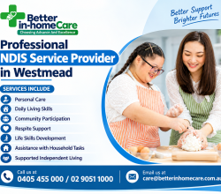 Professional NDIS Service Provider in Westmead, 02 9051 1000 | Betterinhomecare