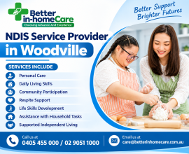 Top Leading NDIS Service Provider in Woodville, 02 9051 1000 | Betterinhomecare