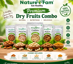 Premium Dry Fruits Combo – Almonds, Pistachios, Cashews, Walnuts & Raisins
